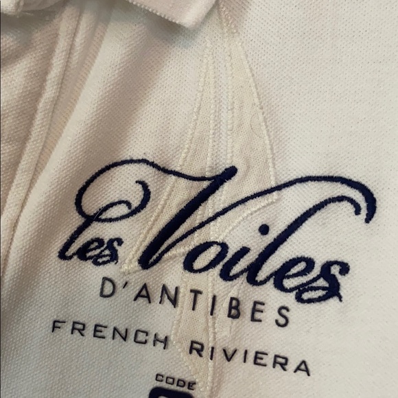 Men’s White Code Zero Sailing Polo - Picture 2 of 6